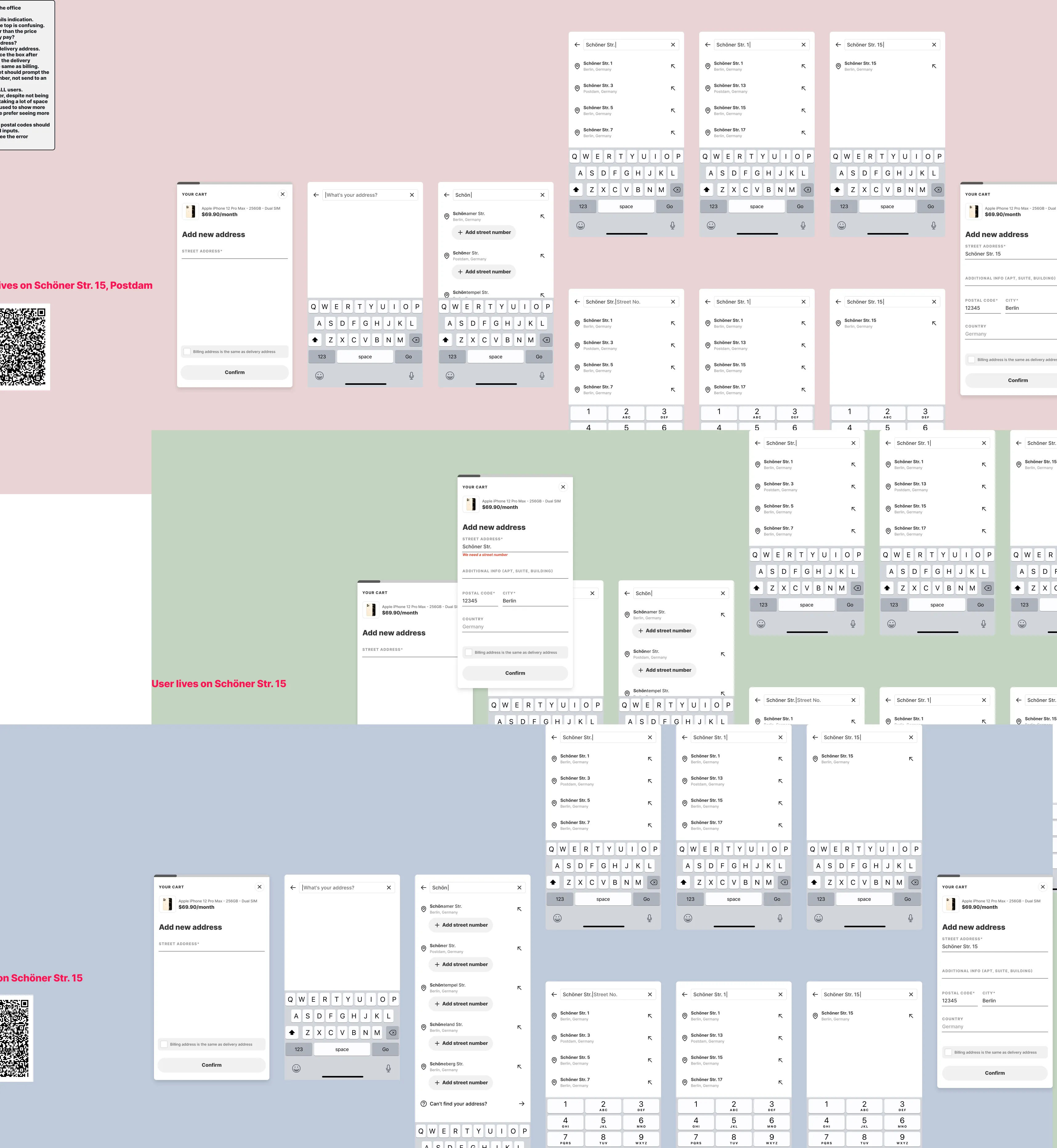 Overview of the current checkout flow at Grover